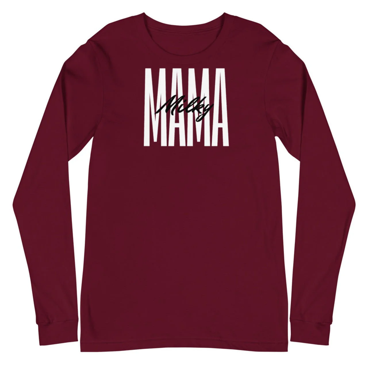 I'm A Milky Mama Long Sleeve Tee - Image 3