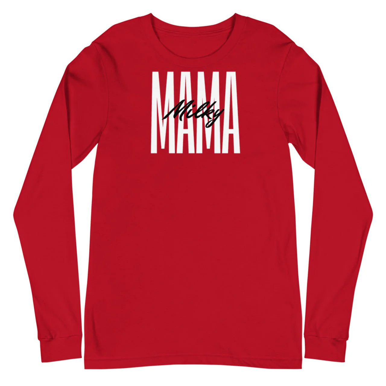I'm A Milky Mama Long Sleeve Tee - Image 4